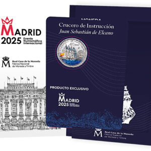 40 euros 2025, Crucero de Instrucción Juan Sebastián Elcano. Cartera exclusiva Madrid 2025